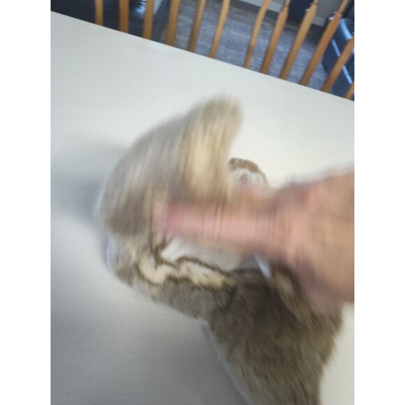 Aran Knit Winter Hat-44 Scotland Island Heritage Foundation Ties Pom Pom on Top - Picture 5 of 8